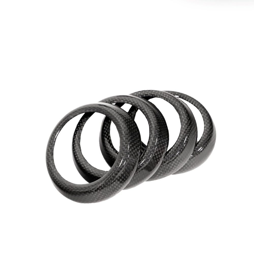 Exotic Car Gear Carbon Dash Rings for Ferrari California
