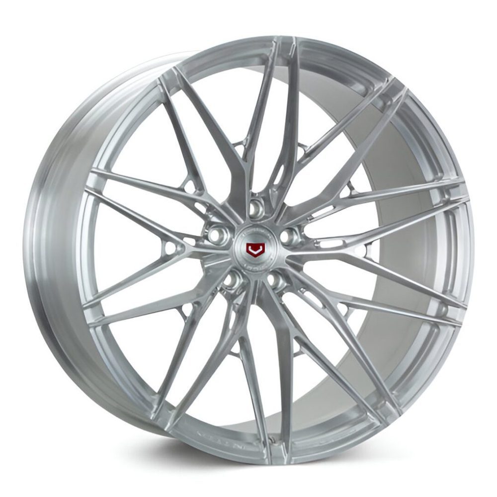 Vossen Forged Series 21 S21-02 Monoblock Wheel in Brushed Gloss Clear - Left Side