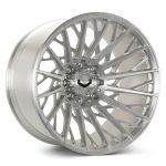 Vossen Forged VFX Series VFX-02T Monoblock Wheel in Brushed Gloss Clear - Left Side