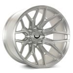 Vossen Forged VFX Series VFX-03 Monoblock Wheel in Brushed Gloss Clear - Left Side
