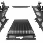 Exotic Car Gear Carbon Vented Style Engine Bay Panels Set for LP580-2 / LP610-4 Lamborghini Huracán