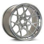 Vossen Forged Series 21 S21-07 Three-Piece Wheel in Marbled Gloss Clear - Left Side