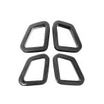 Exotic Car Gear Carbon CS Seat Belt Guides for Ferrari 360