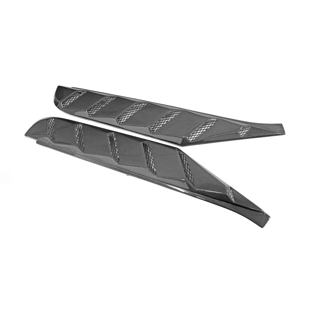 Exotic Car Gear Carbon GT Rear Engine Bay Louvers for Ferrari 458 Italia