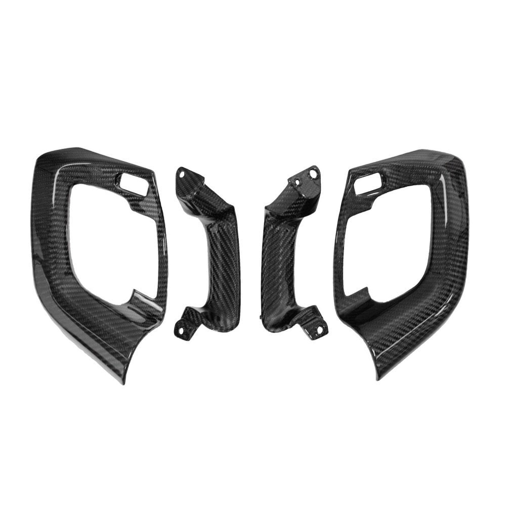 Exotic Car Gear Carbon Door Grab Handle Trim for LP550-4 / LP560-4 / LP570-4 Lamborghini Gallardo