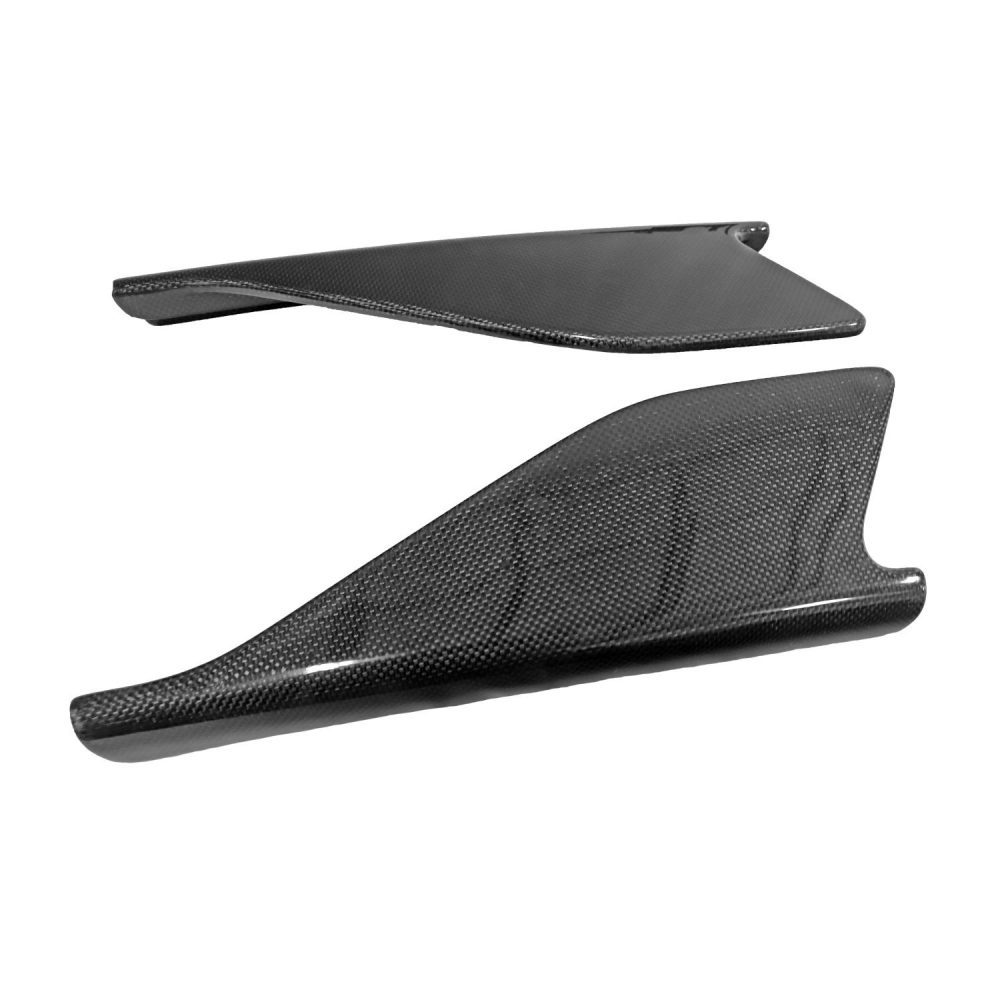 Exotic Car Gear Carbon Rear Lower Rocker Panel Winglets Ferrari 458 Speciale