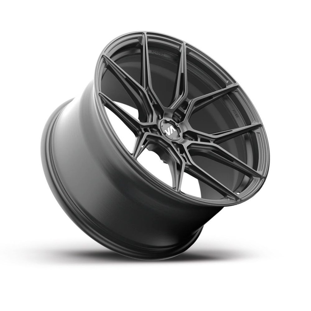 Variant Wheels Evo Collection NYSA Wheel in Satin Gunmetal - Tilted
