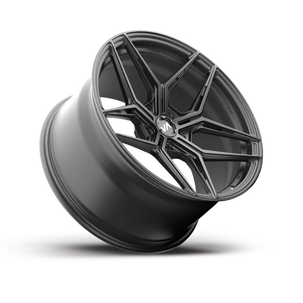 Variant Wheels Evo Collection ZENO Wheel in Satin Gunmetal - Tilted