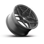 Variant Wheels Evo Collection ZENO Wheel in Satin Gunmetal - Tilted