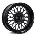 Vossen Forged ERA Series ERA-1 Three-Piece Wheel in Satin Black & Gloss Black - Left Side