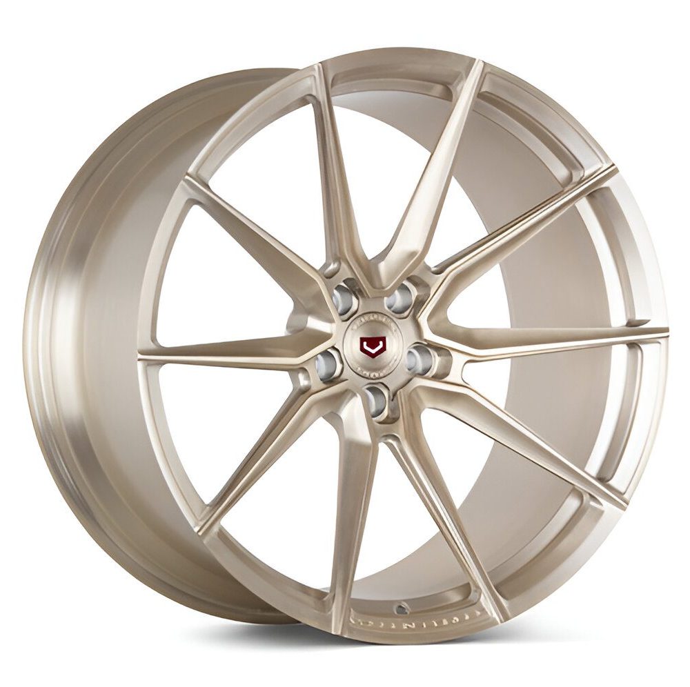 Vossen Forged EVO Series EVO-2 Monoblock Wheel in Patina Gold - Left Side
