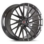 Vossen Forged EVO Series EVO-6T Monoblock Wheel in Polished Dark Smoke - Left Side