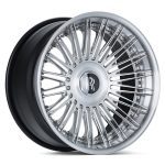 Vossen Forged Series 17 S17-14 Three-Piece Wheel in Brushed Gloss Clear - Left Side