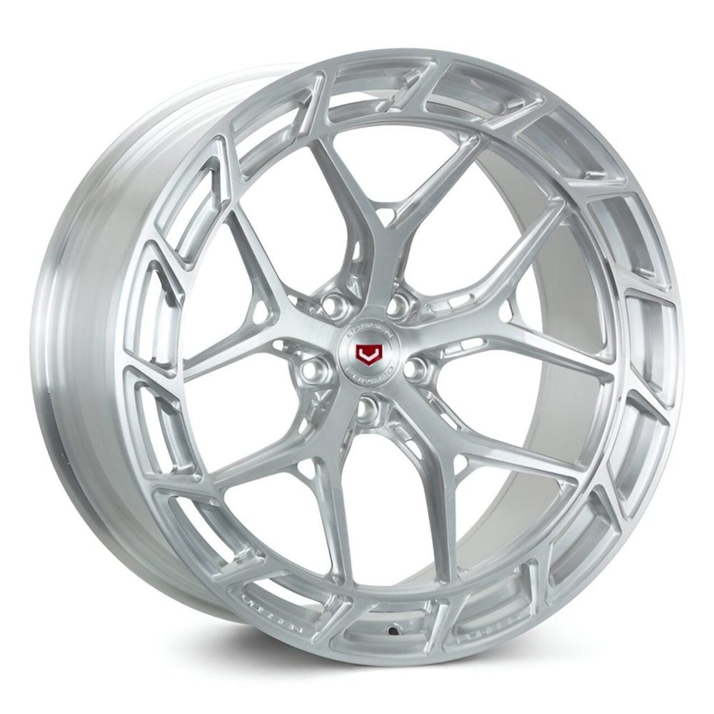 Vossen Forged LC3 Series LC3-01T Monoblock Wheel in Brushed Gloss Clear - Left Side