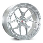 Vossen Forged LC3 Series LC3-01T Monoblock Wheel in Brushed Gloss Clear - Left Side