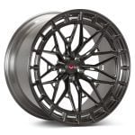 Vossen Forged LC3 Series LC3-02 Monoblock Wheel in Dark Smoke - Left Side