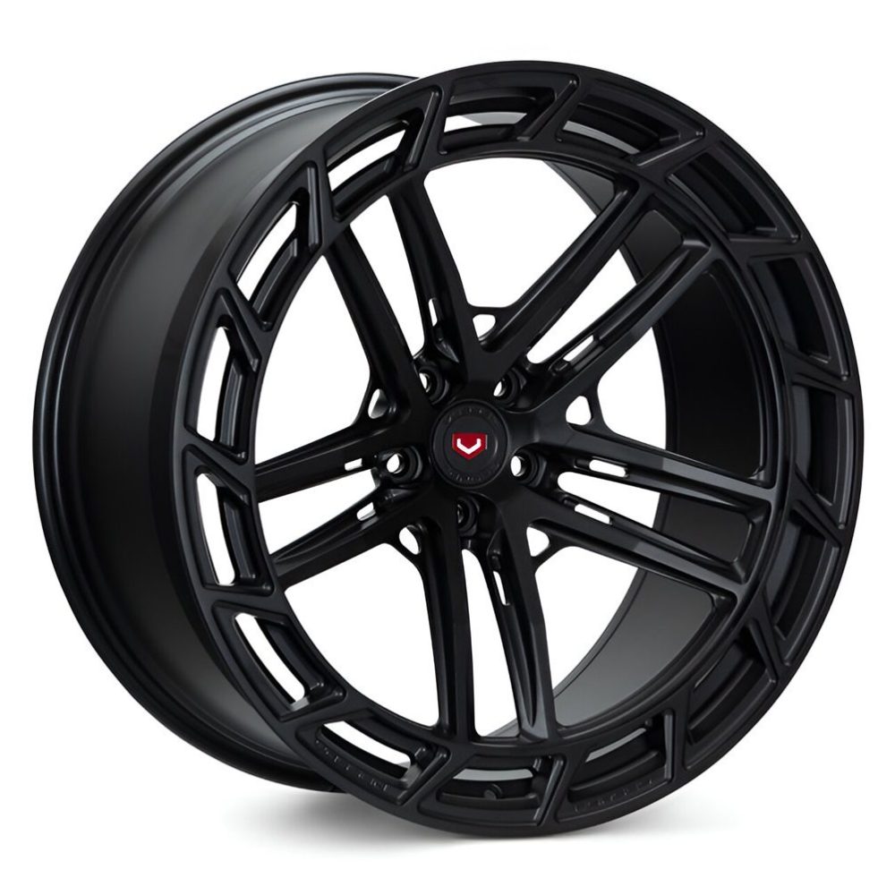 Vossen Forged LC3 Series LC3-03T Monoblock Wheel in Satin Black - Left Side