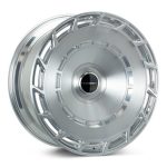 Vossen Forged LC3 Series LC3-11T Monoblock Wheel in Brushed Gloss Clear - Left Side