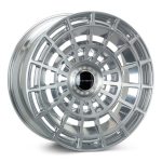 Vossen Forged LC3 Series LC3-12 Monoblock Wheel in Brushed Gloss Clear - Left Side