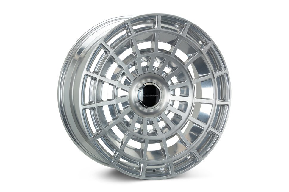 Vossen Forged LC3 Series LC3-12 Monoblock Wheel in Brushed Gloss Clear - Left Side