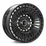 Vossen Forged LC3 Series LC3-13T Monoblock Wheel in Dark Smoke - Left Side