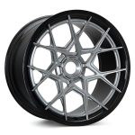 Vossen Forged Series 21 S21-07 Carbon Wheel in Brushed Gloss Clear - Left Side