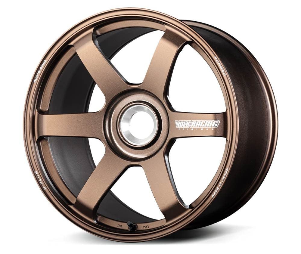 Volk Racing TE37 Saga S-Plus Centerlock Wheel Set for 991 Porsche 911 GT3 / Turbo / Turbo S in Bronze