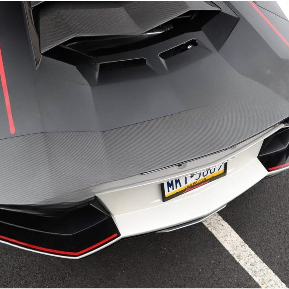 Lamborghini Aventador Spoiler Pro Composite Rear Vented Spoiler With