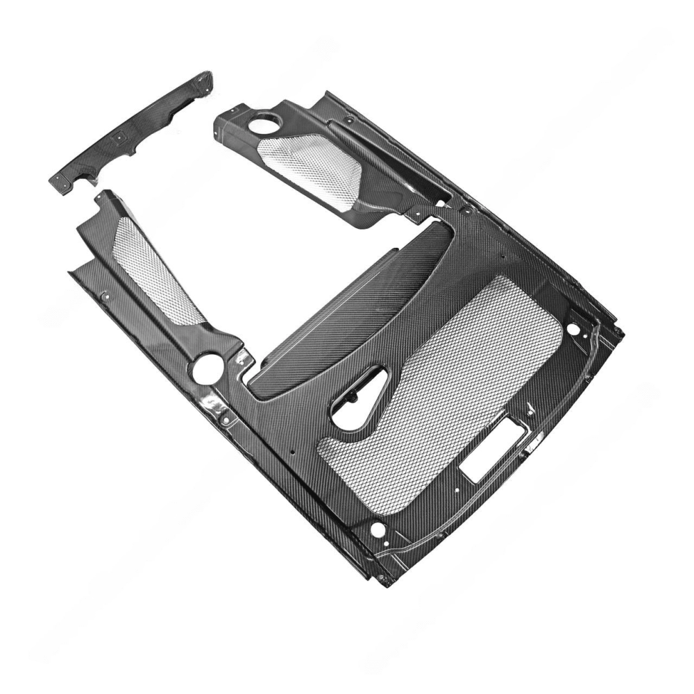 Exotic Car Gear Carbon 5 Piece Engine Bay Set for LP550-4 / LP560-4 / LP570-4 Lamborghini Gallardo (facelift)