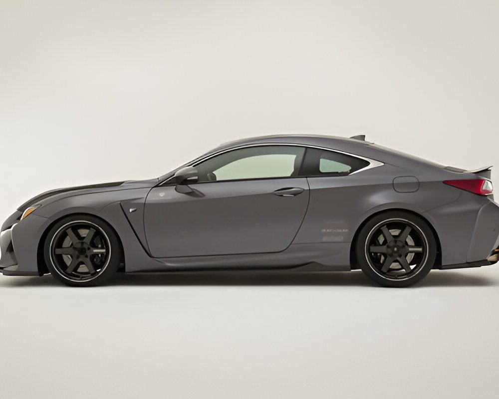 Varis Magnum Opus for XC10 Lexus RC-F - Installed Side View