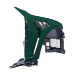 Alpha-N Carbon Front Fenders for G8X BMW M3 / M4 in Racing Green - Rear-Side View