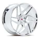Vossen Forged CG Series CG-206T Monoblock Wheel in Brushed / Polished Gloss Clear - Left Side