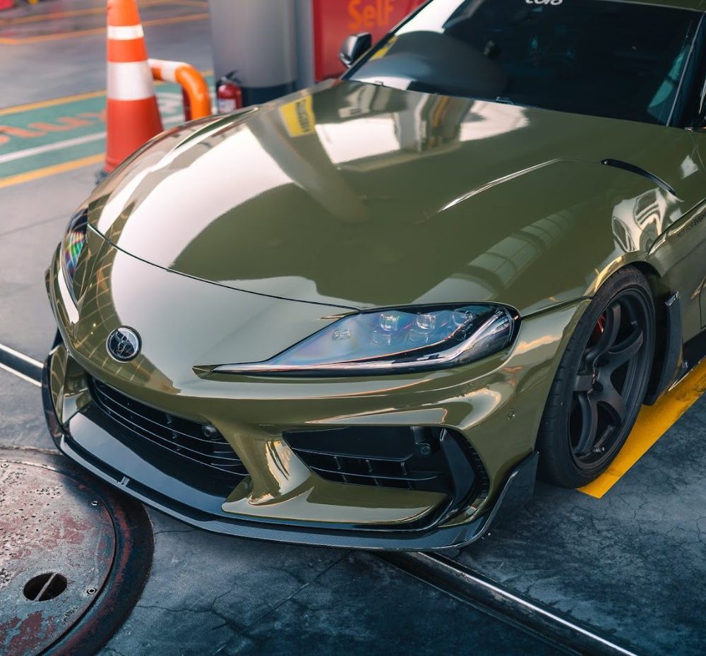 ADRO Carbon V2 Side Skirts & Front Fender Set for A90 / A91 Toyota