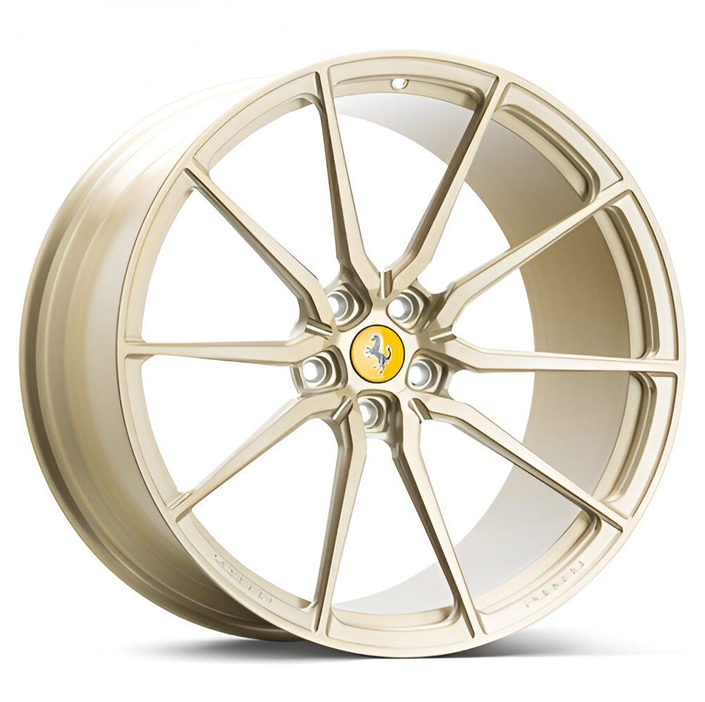 Vossen Forged M-X Series M-X2 Monoblock Wheel in Patina Gold - Left Side