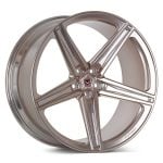 Vossen Forged M-X Series M-X5 Monoblock Wheel in Vintage Rose - Left Side