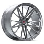 Vossen Forged M-X Series M-X6 Monoblock Wheel in Dark Smoke - Left Side