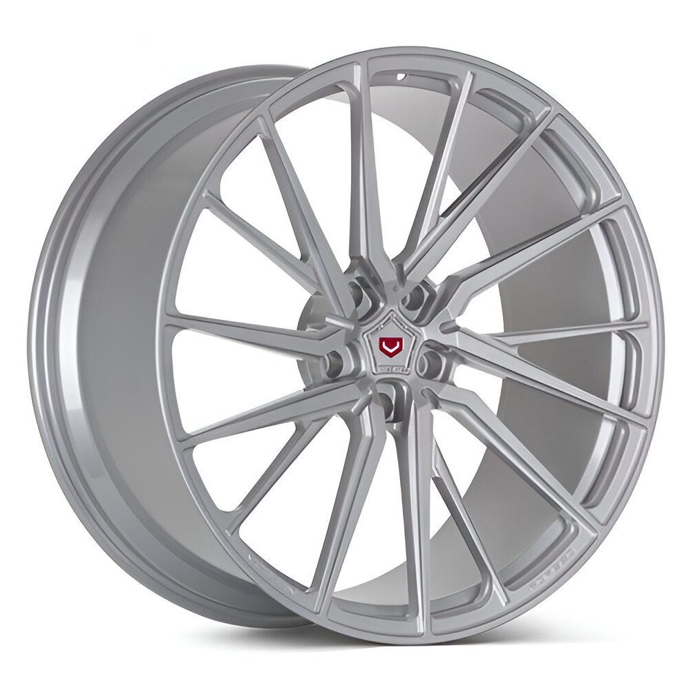 Vossen Forged M-X Series M-X4T Monoblock Wheel in Gloss Silver - Left Side