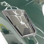 Alpha-N Carbon Front Fenders for G8X BMW M3 / M4 in Racing Green - Closeup of Vents