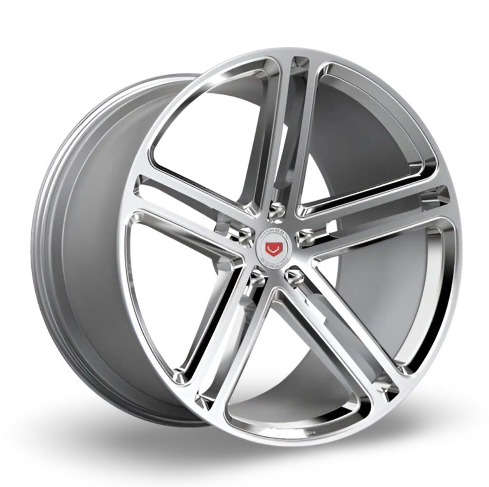 Vossen Forged CG Series CG-202 Monoblock Wheel in Brushed Gloss Clear - Left Side