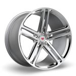 Vossen Forged CG Series CG-202 Monoblock Wheel in Brushed Gloss Clear - Left Side