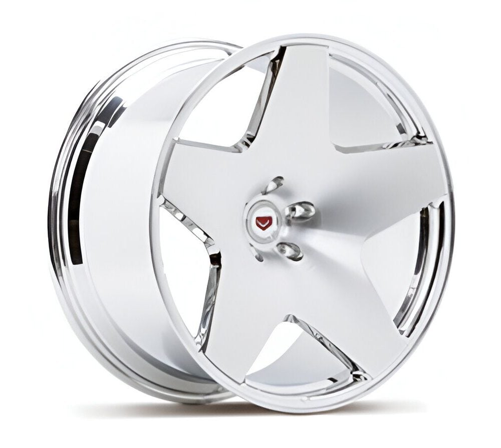 Vossen Forged Precision Series VPS-318 Monoblock Wheel in Polished Gloss Clear - Left Side