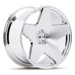 Vossen Forged Precision Series VPS-318 Monoblock Wheel in Polished Gloss Clear - Left Side
