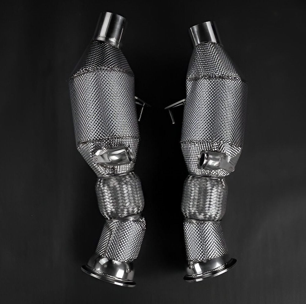 Capristo Catted Downpipes for Ferrari 296 GTB