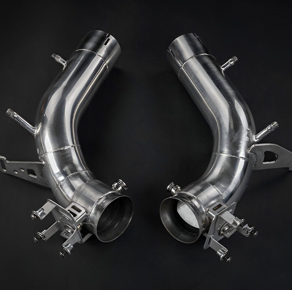 Capristo Valved OPF Race Pipes for Ferrari 296 GTB