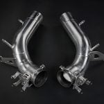 Capristo Valved OPF Race Pipes for Ferrari 296 GTB