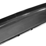 Exotic Car Gear Carbon Front Bumper Filler Cover for 981 Porsche Boxster / Cayman - Closeup of Carbon Weave