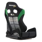 BRIDE GIAS III KING Reclining Bucket Seat in Black & Green / Gradation