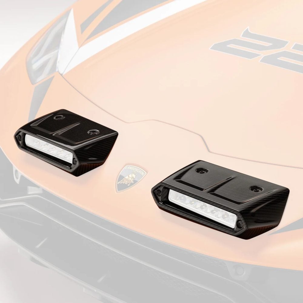 Vorsteiner VRS Gloss Carbon Fog-Light Covers for LP610-4 Lamborghini Huracán Sterrato