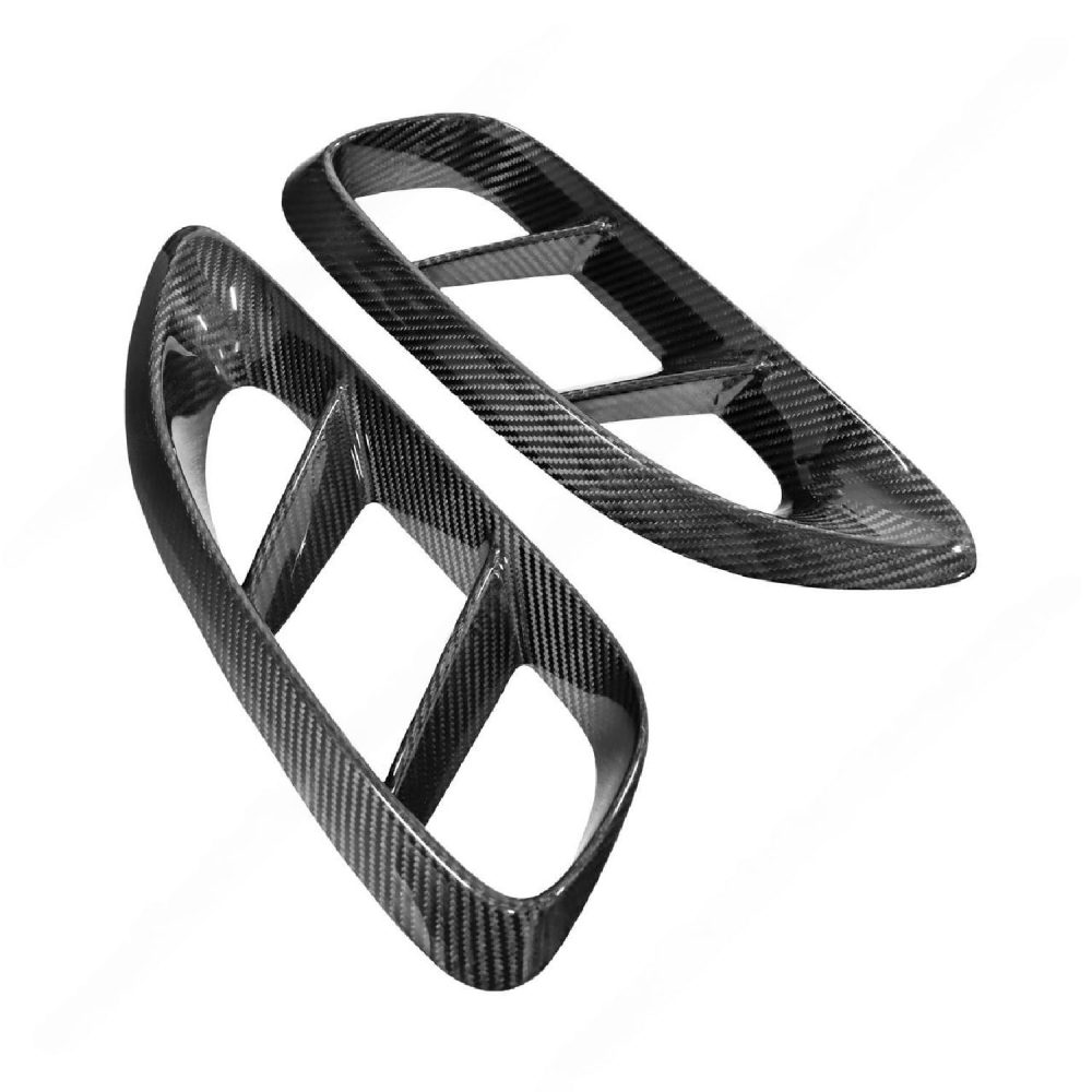 Exotic Car Gear Carbon Side Air Intakes Vents for 982 Porsche 718 Boxster / Cayman