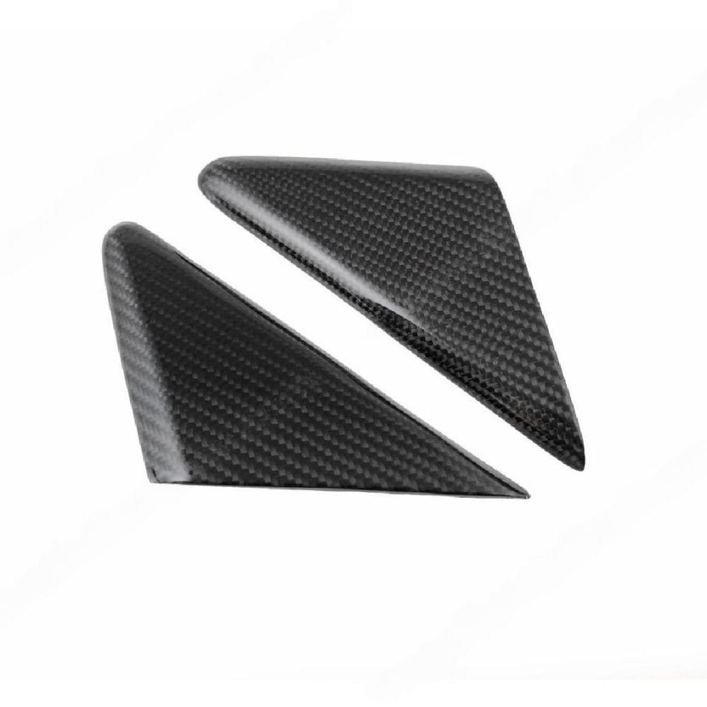 Exotic Car Gear Carbon Outer Mirror Triangle Trim for Porsche